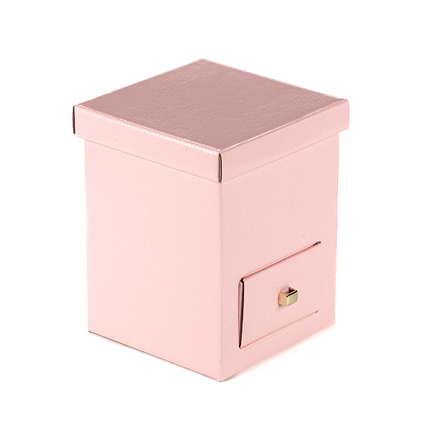 Caixa Gaveta Rosa Bebê (02 unidades)