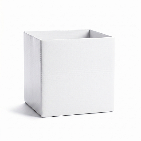 Cachepot Quadrado Pote 15 Branco (10 unidades)