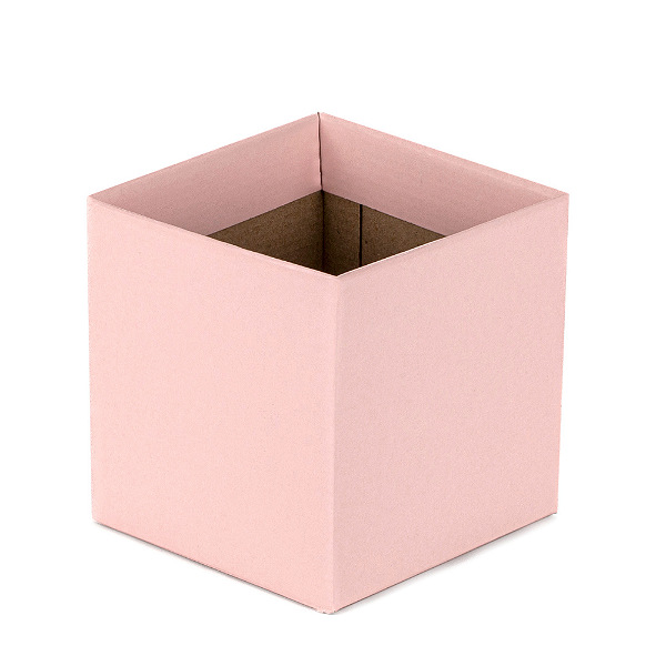 Cachepot Quadrado Pote 15 Rosa Bebê (10 unidades)
