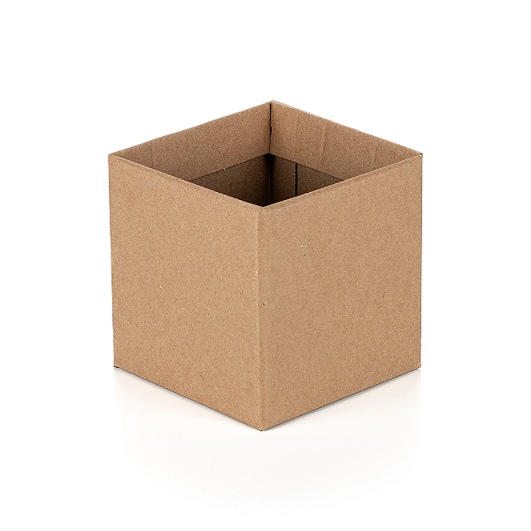Cachepot Quadrado Pote 11/12  Kraft (10 unidades)