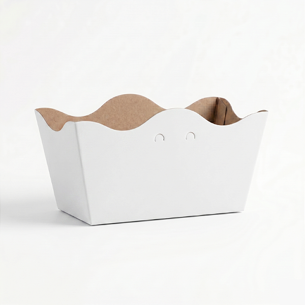 Cachepot Vintage Duplo 11 Branco (10 unidades)