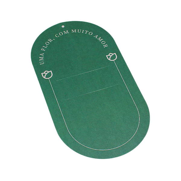 Cartão Para Flores Uma Flor Com Muito Amor (10 unidades)