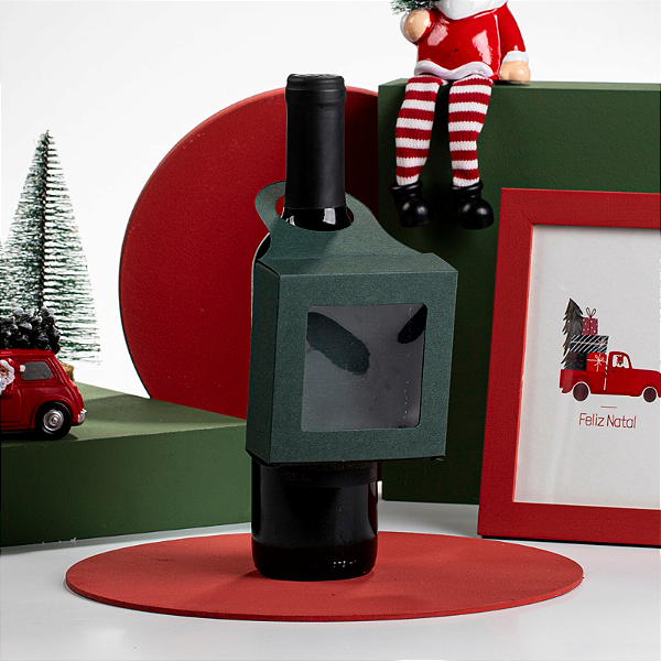 Caixa Para Garrafa Santiago (05 unidades)