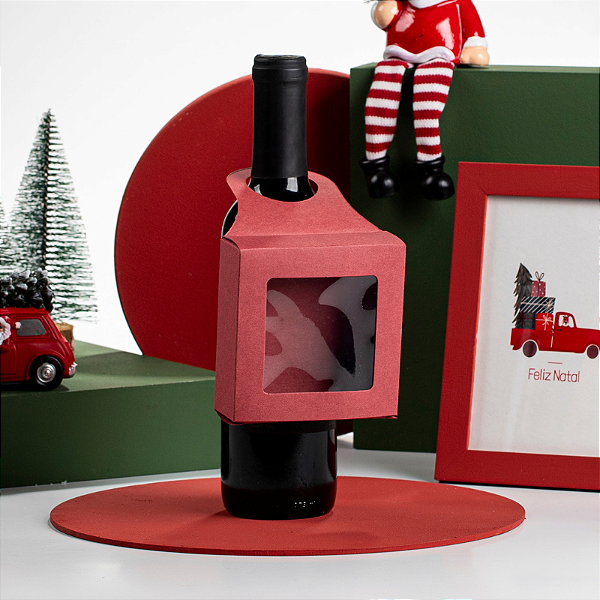 Caixa Para Garrafa CardPlus Red (05 unidades)