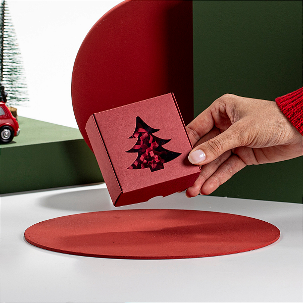 Mini Box Natal CardPlus Red (05 unidades)