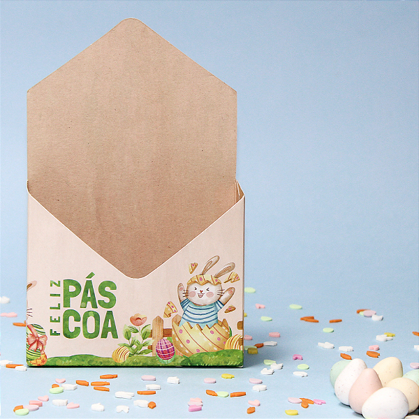 Mini Envelope Páscoa Encantada (05 unidades)