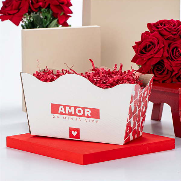 Cachepot Vintage Duplo 11 Amor da Minha Vida (10 unidades)