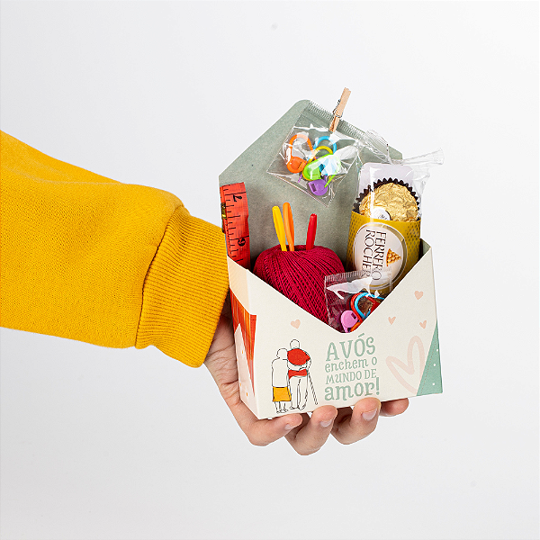 Mini Envelope Avós ❤️ (10 unidades)
