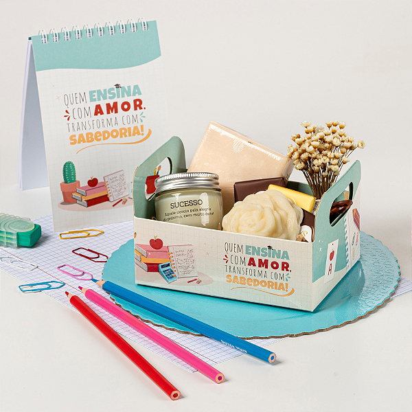 Mini Caixote Dia Dos Professores (10 unidades)