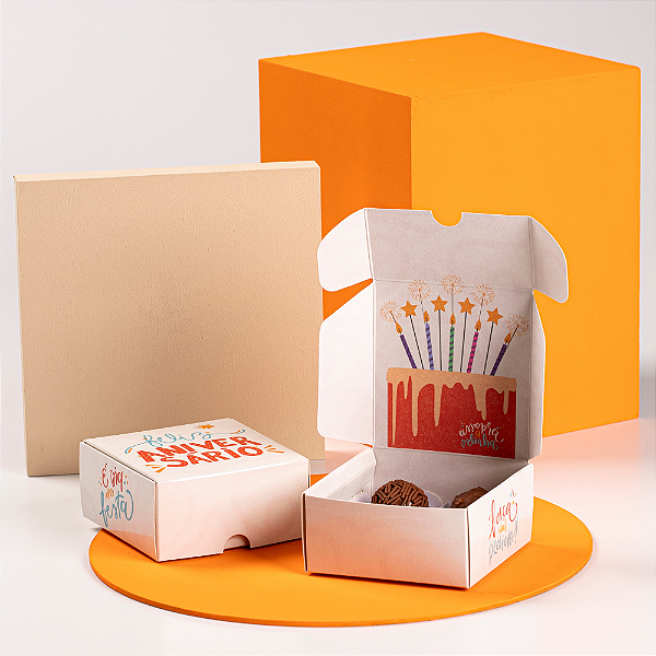 Mini Box Dia De Festa (10 unidades)