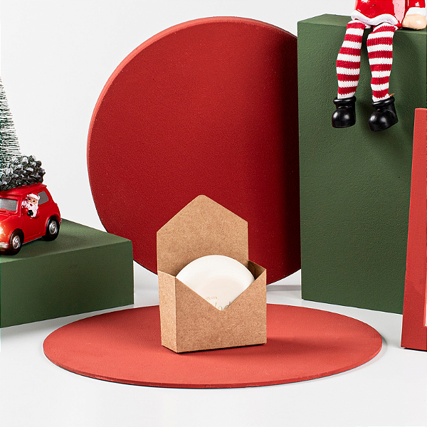 Mini Envelope Kraft Para Sabonete Natura Todo Dia (05 unidades)