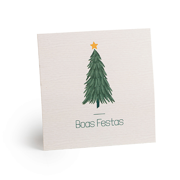 Cartão Boas Festas (10 unidades)