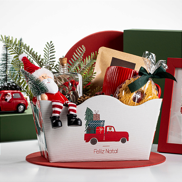 Cachepot Vintage Duplo 11 Viagem de Natal (10 unidades)