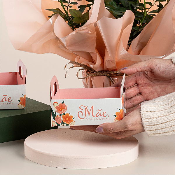 Mini Caixote Mãe, Nosso Primeiro Lar (10 Unidades)