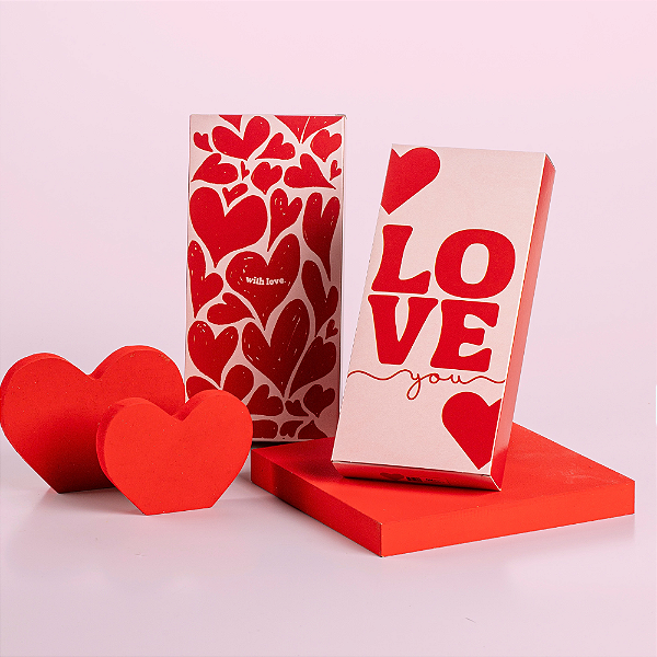 Caixa Barra Love You - Dia dos Namorados (10 unidades)