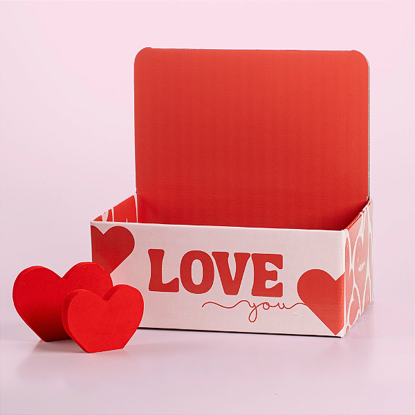 Caixa Display Love You - Dia dos Namorados (03 unidades)