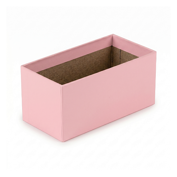 Quadrado Duplo Pote 12 Rosa (05 unidades)