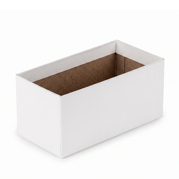 Quadrado Duplo Pote 15 Branco (05 unidades)