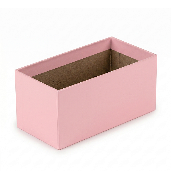 Quadrado Duplo Pote 15 Rosa (05 unidades)
