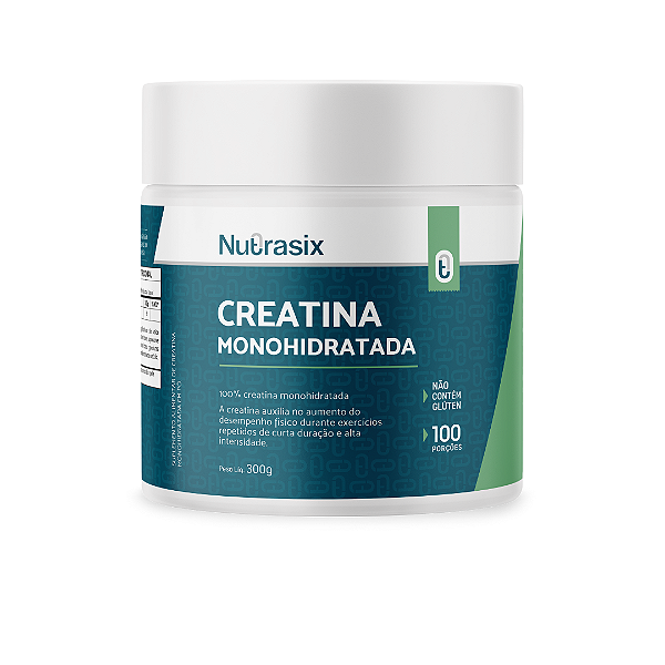 Creatina Monohidratada 300g - Nutrasix