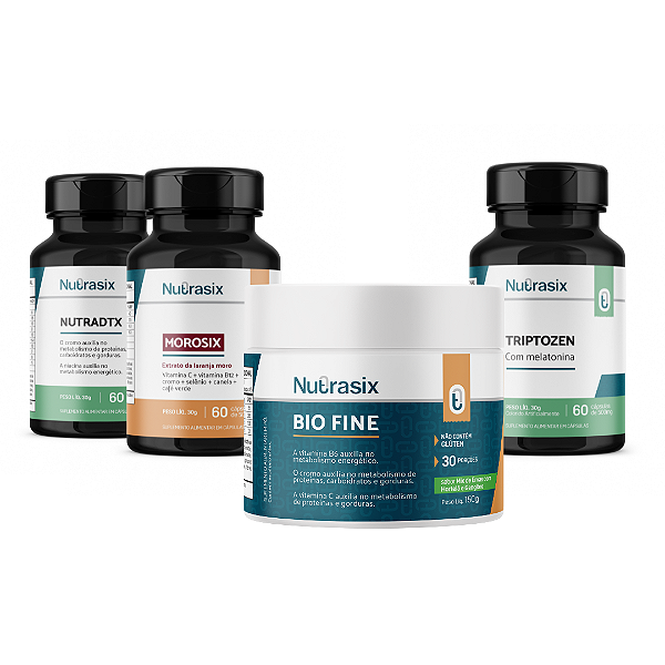 Kit Emagrecimento com Morosix (4 itens) - Nutrasix