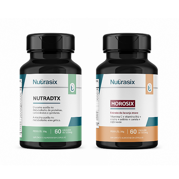 Morosix + Nutradtx - Combo emagrecimento - Nutrasix