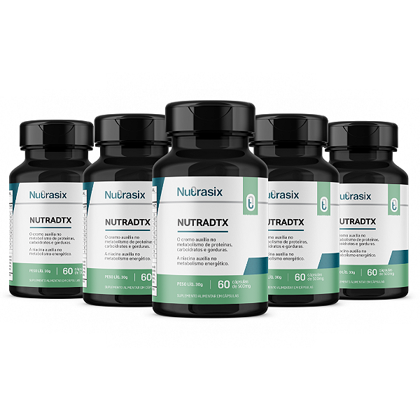 Nutradtx combo 5 unidades - Nutrasix