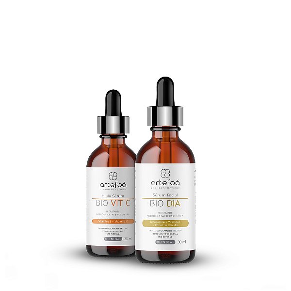 SERUNS DUPLO CLAREAMENTO, UNIFORMIZACAO, MANCHAS, LINHAS DE EXPRESSAO, OLEOSIDADE E ACNES
