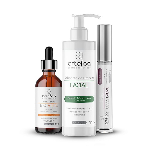 INTRODUCAO AO SKINCARE + GLOSS AC. HIALURONICO FRAMBOESA