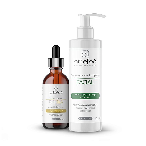 LIMPEZA + SERUM NIACINAMIDA, ANTI OLEOSIDADE, MANCHAS DE AGRESSAO E SABONETE FACIAL