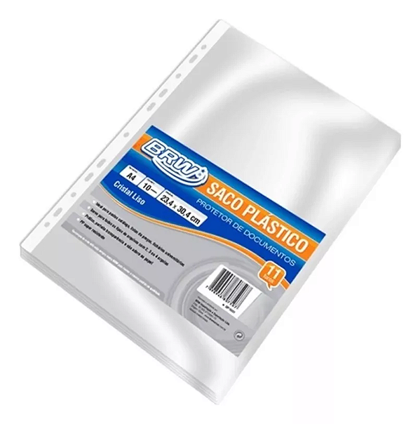ENVELOPE P/PASTA OFICIO 11 FUROS UNIVERSAL C/10