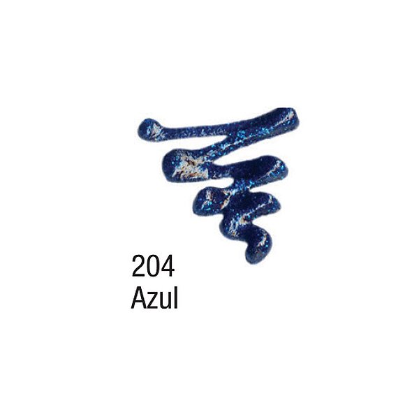 TINTA DIMENSIONAL GLITTER 35ML AZUL