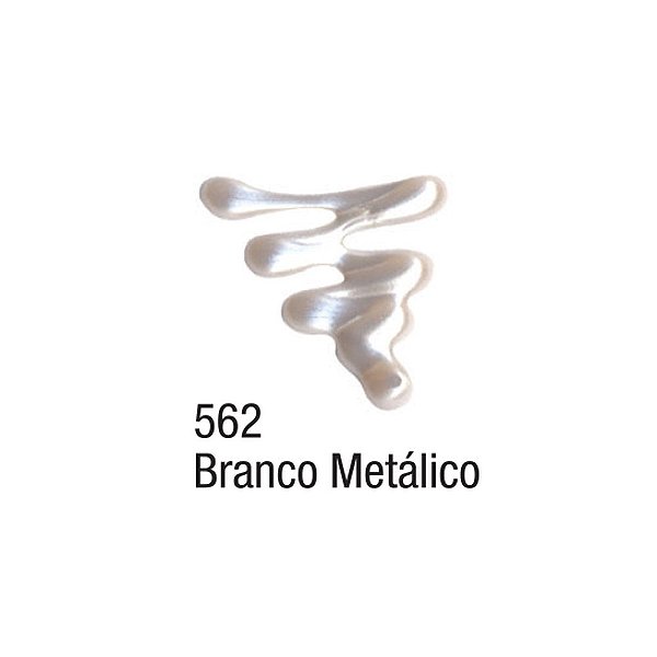TINTA DIMENSIONAL METALLIC 35ML BRANCA