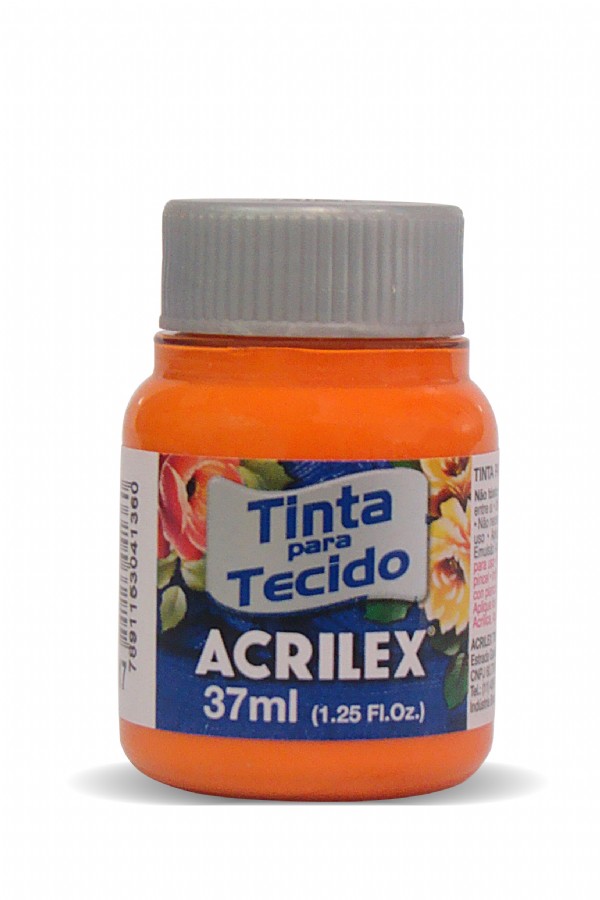 TINTA TECIDO FOSCA 037ML LARANJA