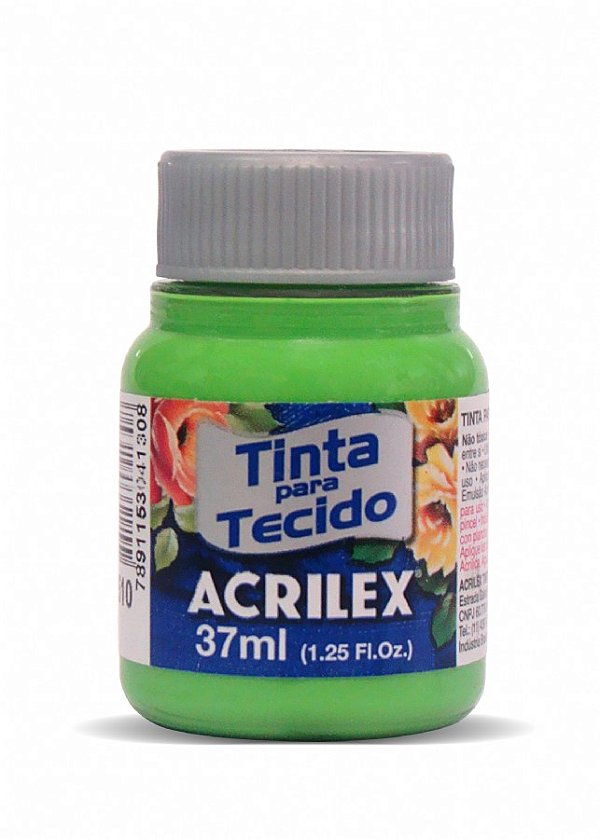 TINTA TECIDO FOSCA 037ML VERDE FOLHA