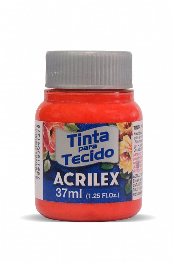 TINTA TECIDO FOSCA 037ML VERMELHO FOGO