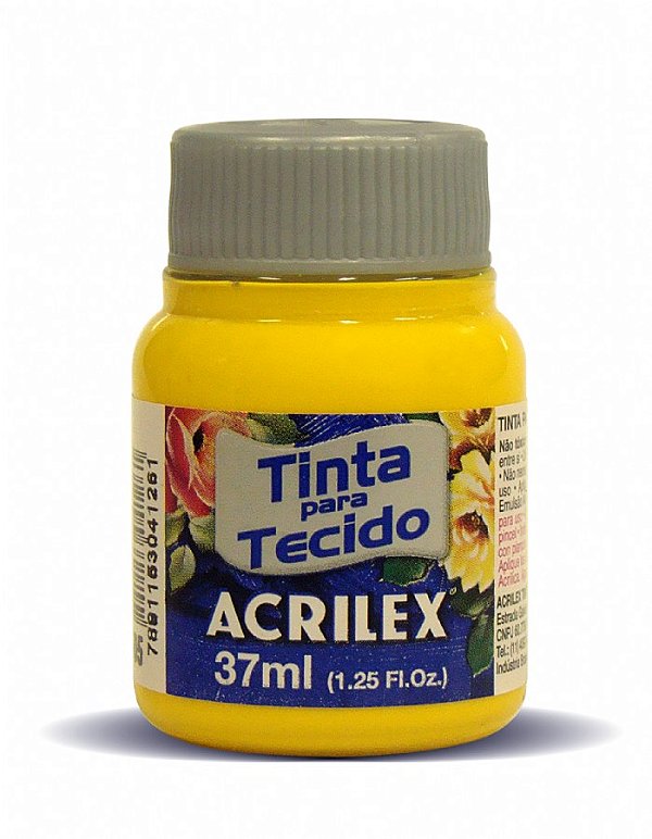 TINTA TECIDO FOSCA 037ML AMARELO OURO