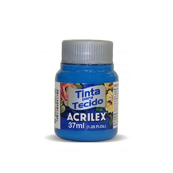 TINTA TECIDO FOSCA 037ML AZUL CERULEO