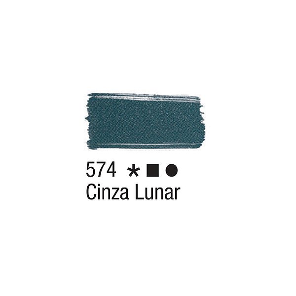 TINTA TECIDO FOSCA 037ML CINZA LUNAR