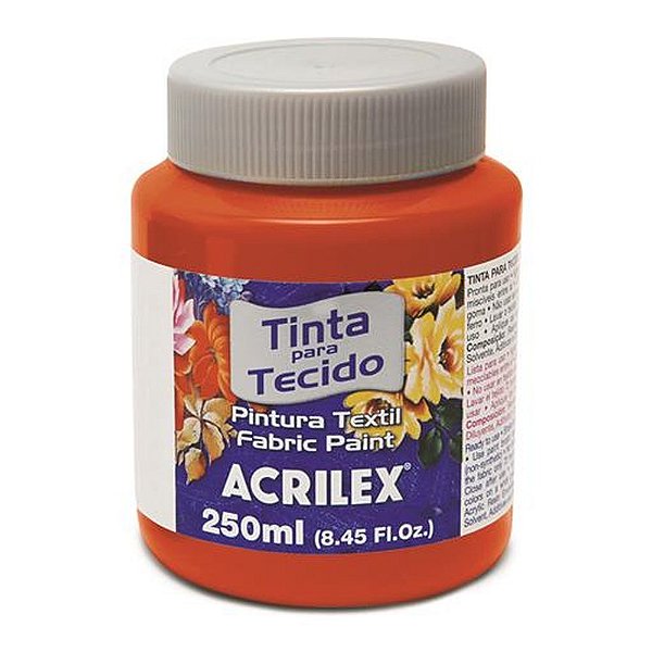 TINTA TECIDO FOSCA 250ML VERMELHO FOGO