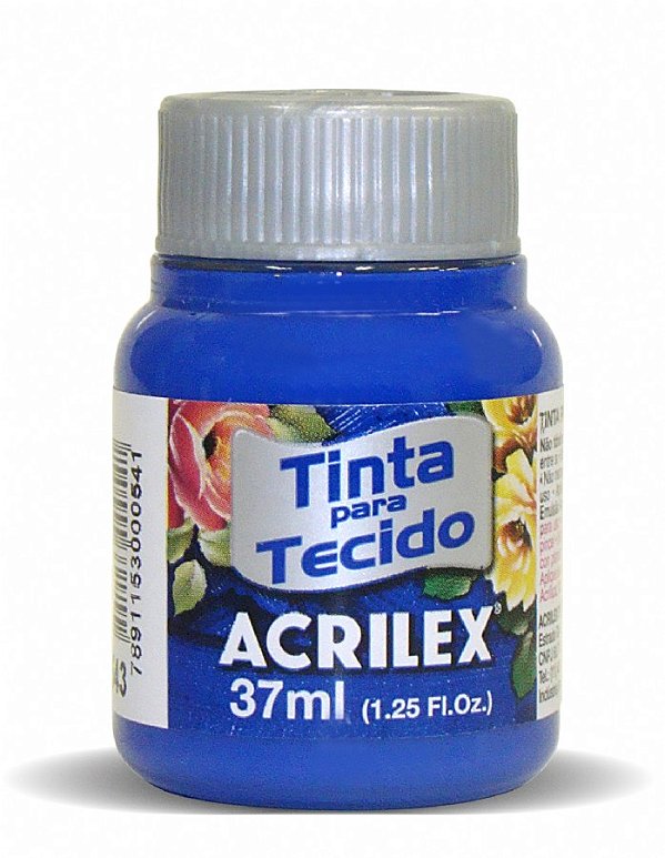 TINTA TECIDO FOSCA 037ML AZUL ULTRAMAR