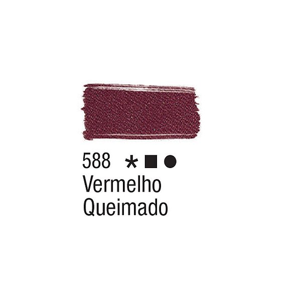 TINTA TECIDO FOSCA 037ML VERMELHO QUEIMADO