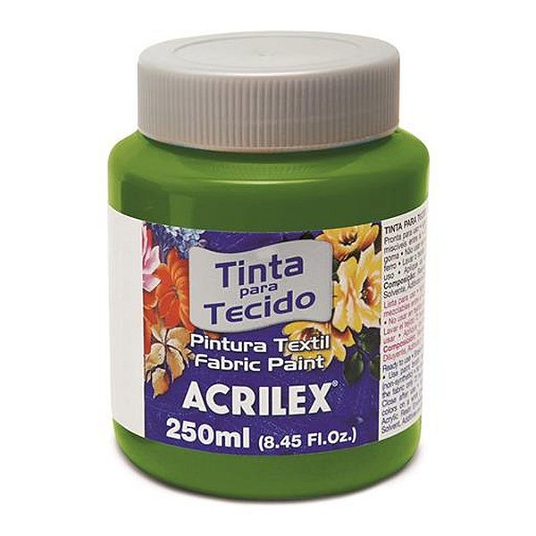 TINTA TECIDO FOSCA 250ML VERDE OLIVA