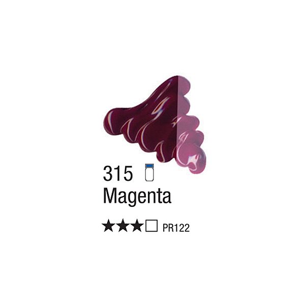 TINTA OLEO PARA TELA 020ML MAGENTA 315