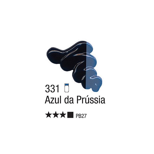TINTA OLEO PARA TELA 020ML AZUL DA PRUSSIA 331