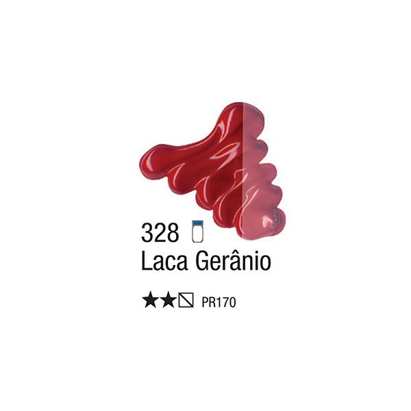 TINTA OLEO PARA TELA 020ML LACA GERANIO 328