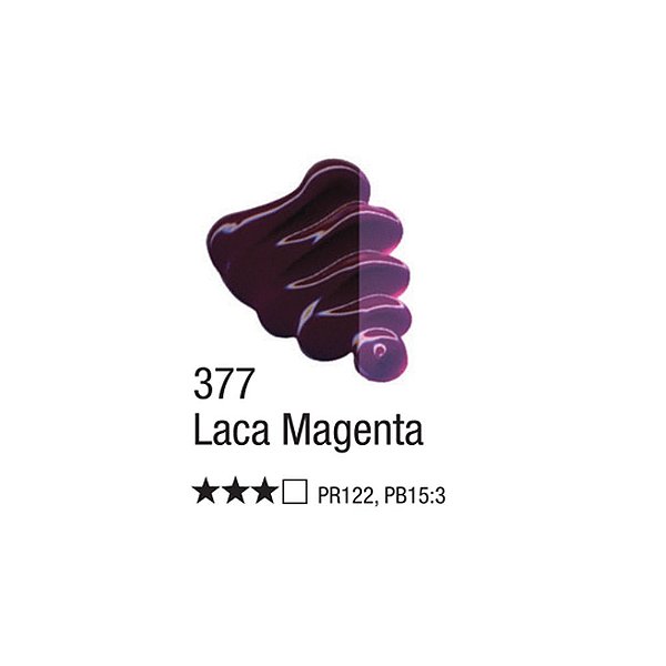 TINTA OLEO PARA TELA 020ML LACA MAGENTA 377