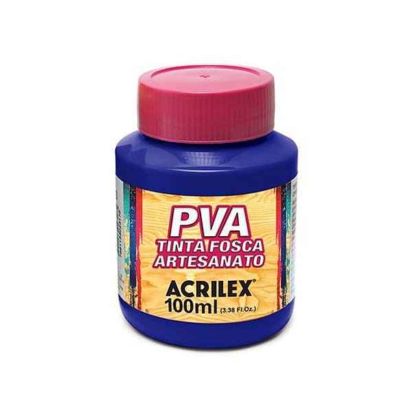 TINTA PVA FOSCA 100ML AZUL TURQUESA