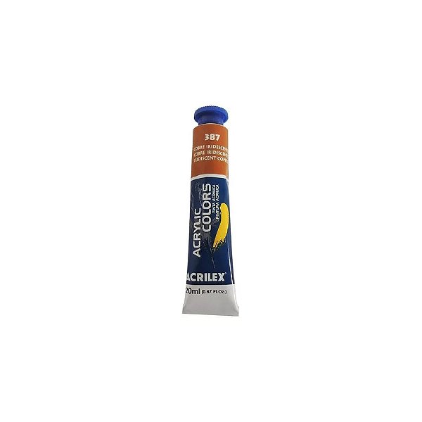 TINTA ACRILICA P/TELA 020ML COBRE