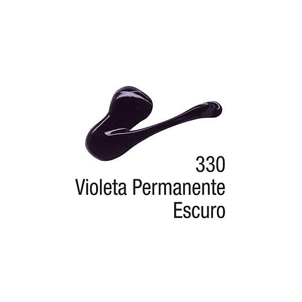 TINTA ACRILICA P/TELA 020ML VIOLETA PERMANENTE